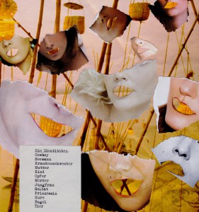 Identitäten 20,5 x 22 cm, Collage 2007