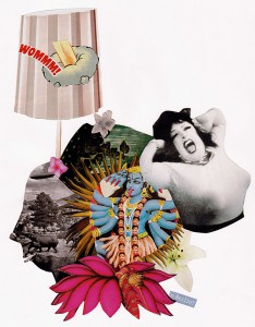 Wommm Kali 20,9 x 29,6 cm, Collage 2010