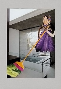 Housewife 20,9 x 29,8 cm, Collage 2007