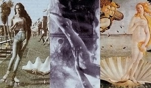 Schaum  18,3 x 10,2 cm, Collage 1990