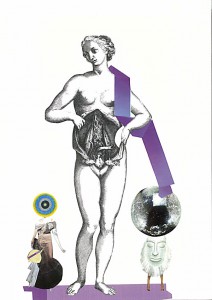 Venus 29,8 x 40 cm, Collage 2013