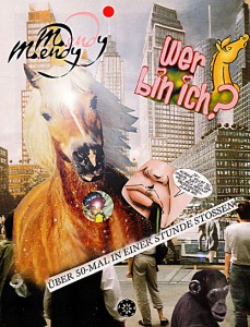 M_endy  Wer bin ich? 18,6 x 25 cm, Comic strip Collage, Titelblatt 2011 