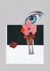 EYE ON YOU  20,9 x 29,6 cm, Collage 2013