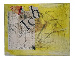 Bild  50 x 40 cm, Malerei & Collage 2005