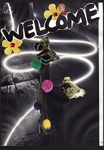 Welcome 20,6 x 29,6 cm, Collage 2009