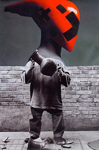 Ai Weiwei  19,6 x 31,2 cm, Collage 2010